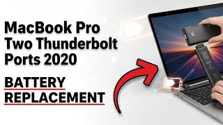 MacBook Pro 13-Inch Two Thunderbolt Ports 2020 Battery Replacement
