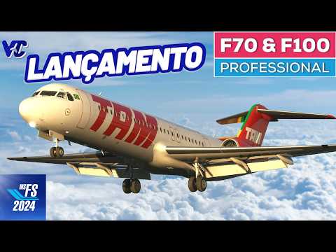 LANÇAMENTO FOKKER 70/100 JUST FLIGHT pro FLIGHT SIMULATOR 🔥