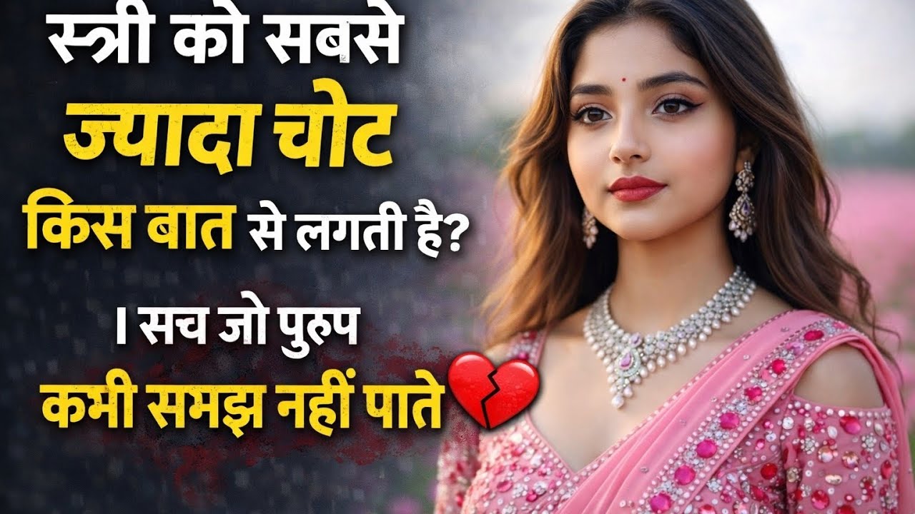 स्त्री को सबसे ज़्यादा चोट किस बात से लगती है? | सच जो पुरुष कभी समझ नहीं पाते