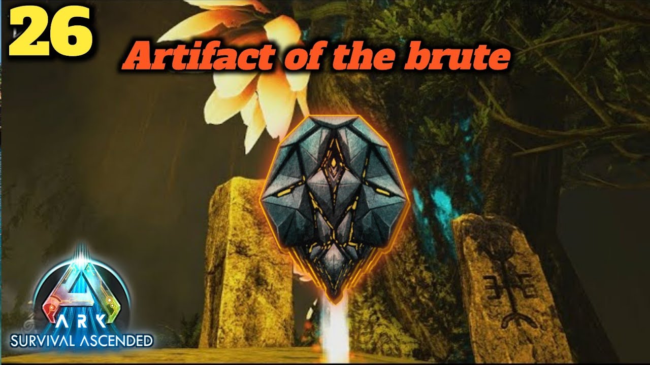 Artifact of the Brute Cave Easy Run 😱 Basilosaurus OP | ARK Ascended | The Island