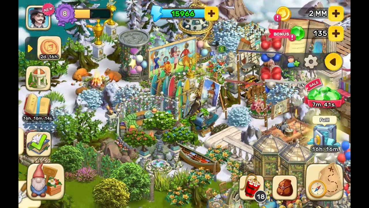 Klondike Adventures - All rewards received so far