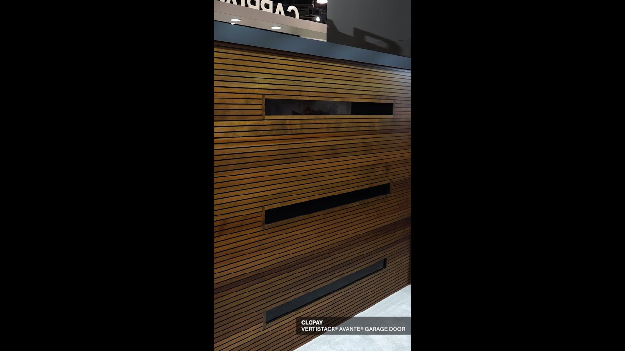 Fire-Resistant Garage Doors by Clopay including IBS 2025 Best in Show