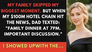 My Family Skipped My Wedding — Then My $100M Hotel Chain Hit The News And Dad Texted