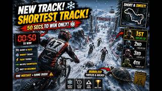The Shortest Track Ever! π³ Only 50 Seconds to Win! | Downhill Domination
