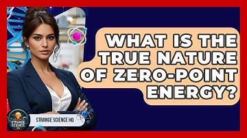 What Is The True Nature Of Zero-Point Energy? - Strange Science HQ