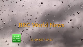 BBC World News intro 11 00 BST 4 9 21