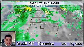 Thursday's Weather Forecast for Central Oregon- 3.27