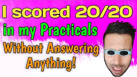How to get 20/20 in Practicals || Class 12 || The Commerce Kid