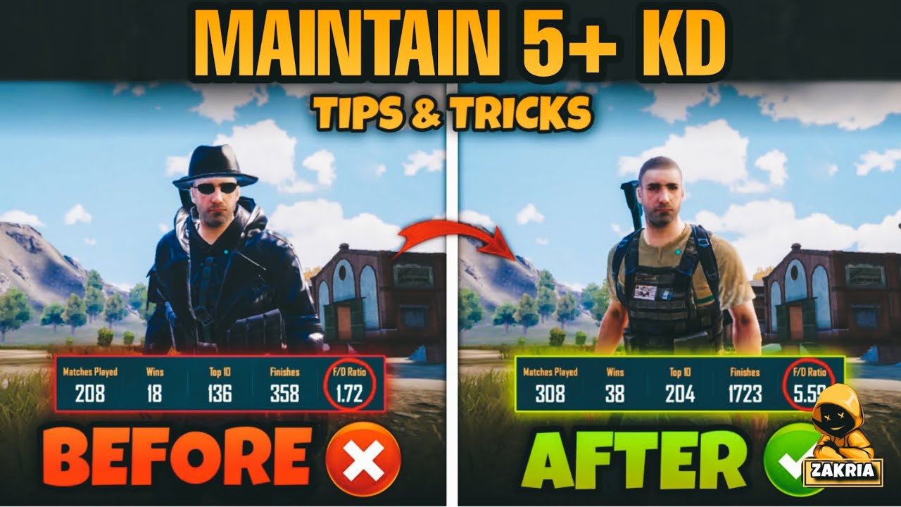 How To Maintain 5+ KD In Pubg Mobile / maintain kd in pubg mobile YouTube
