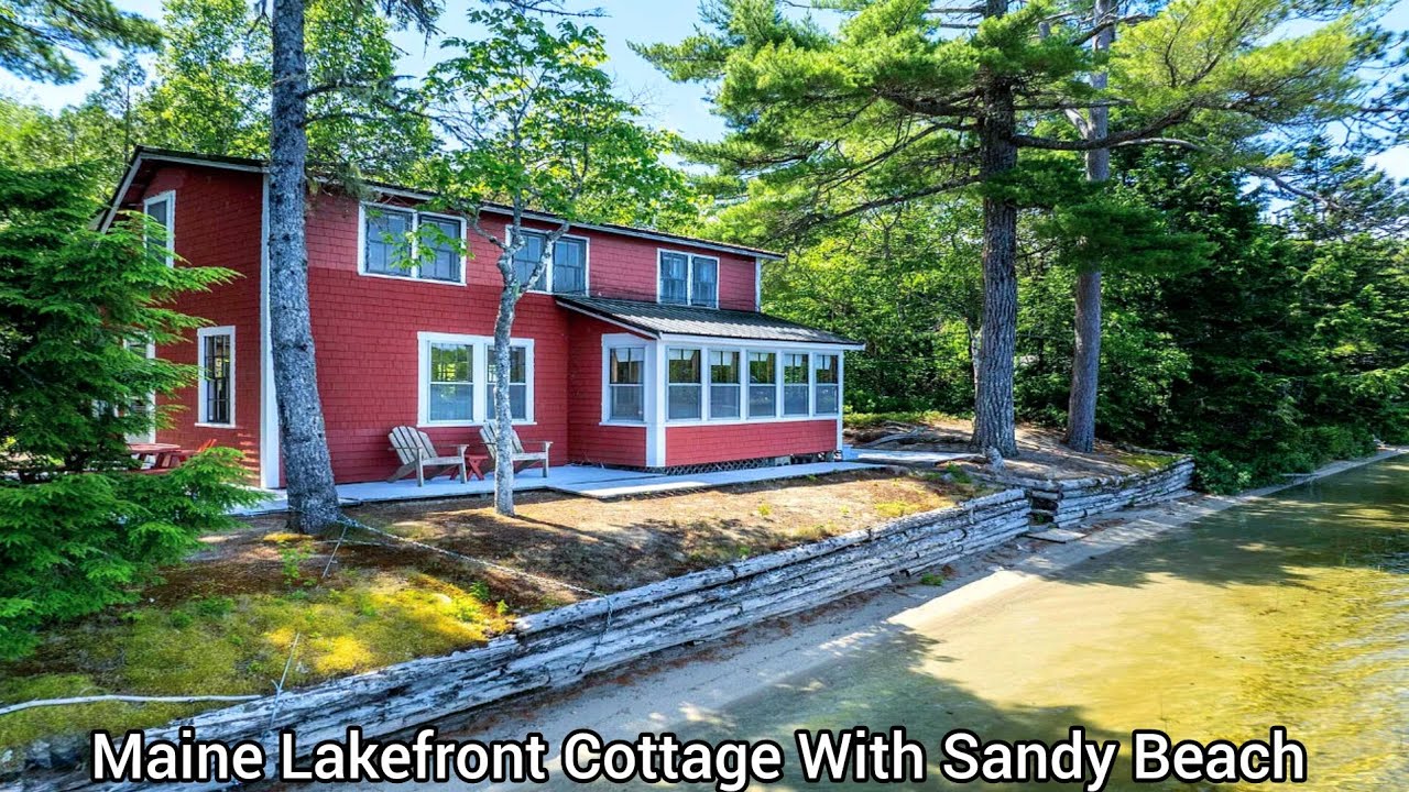 Коттеджи на берегу моря в штате Мэн | Песчаные пляжи | Недвижимость в штате Мэн | Гостевые дома и...