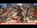 NEW 3 Turn Distortus Rex Strategy Jurassic World Alive NEW 3 Turn Distortus Rex Strategy Jurassic World Alive