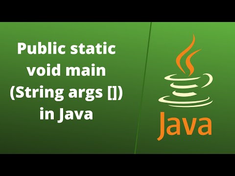 Why we use public static void main(String args[]) in Java? || Programming Knowledge