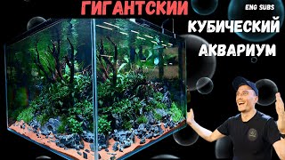 ГИГАНТСКИЙ КУБИЧЕСКИЙ АКВАРИУМ | GIANT CUBIC AQUARIUM | TUTORIAL