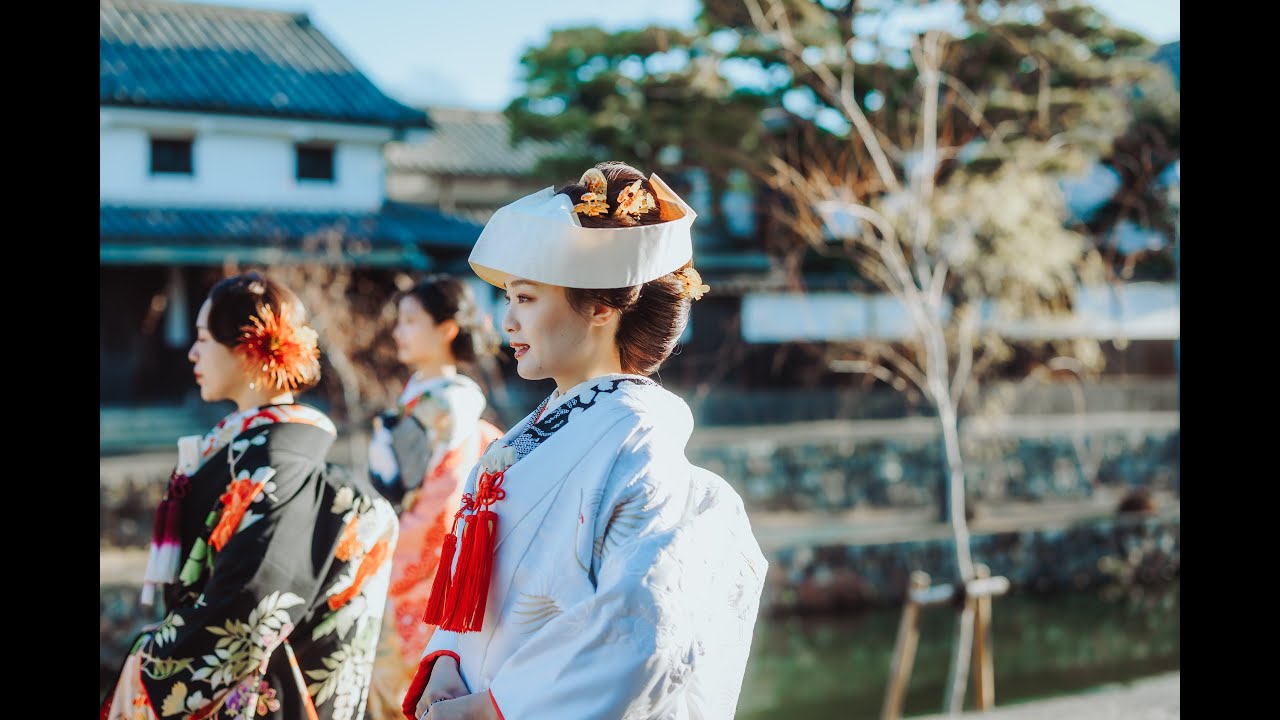 総計24着！】倉敷美観地区「新渓園」で行う、花嫁和装ショー開催 