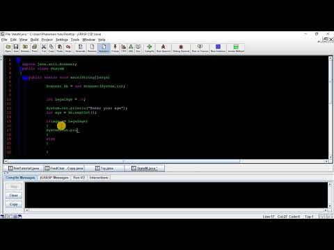 Java Tutorial (P3)  using IF & Else Statements