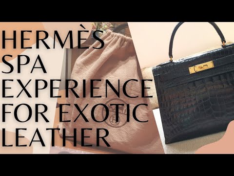 HERMÈS SPA FOR EXOTIC LEATHER  MY EXPERIENCE, BEFORE & AFTER, SPA PRICE +  ALL YOU NEED TO KNOW 