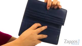 Tory Burch Robinson Patent Slim Wallet SKU: 9024206