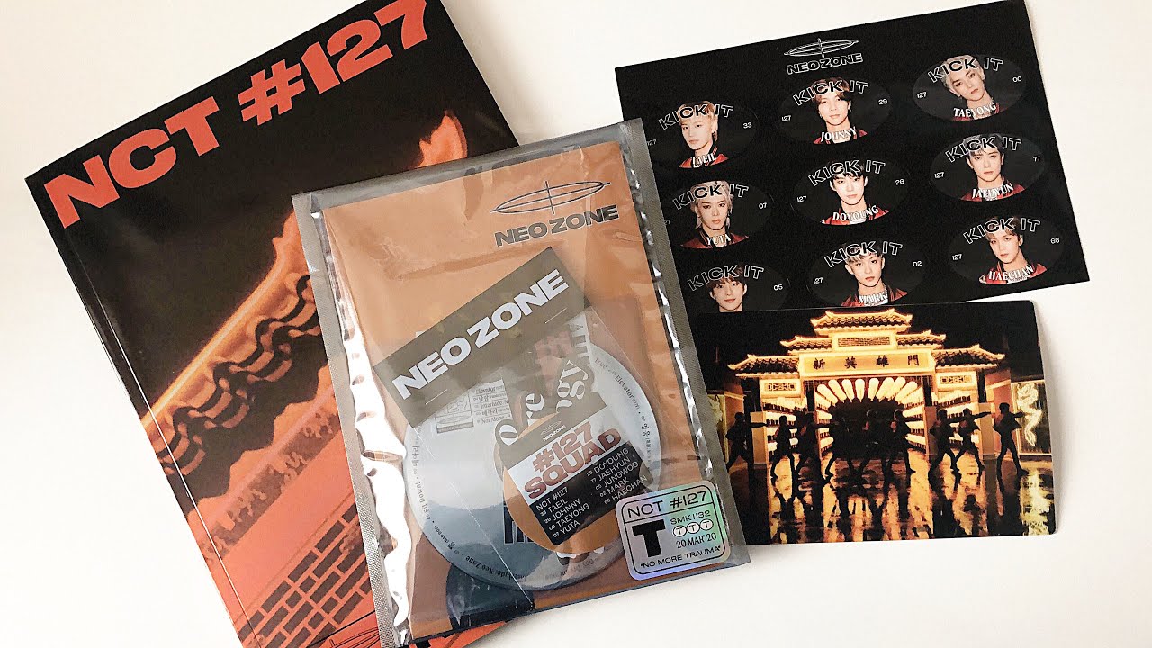 NCT 127 NEO ZONE unboxing !! // T Version - YouTube