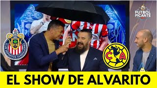 TODOS CONTRA ALVARITO previo al CHIVAS vs AMÉRICA: EL PARAGUAS MORALES | Futbol Picante