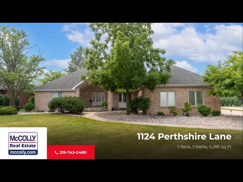 1124 Perthshire Lane, Dyer, IN home video tour