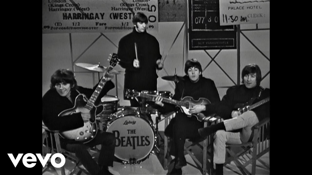 The Beatles - A Hard Day's Night - YouTube