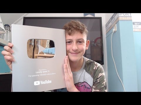 ASMR Silver Playbutton| I Cried | Lovely ASMR S