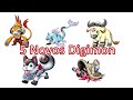 Conheça 5 novos digimon de Shambala nesse vídeo