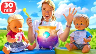 Cooking games with Irene and dolls – A collection of game videos screenshot 2