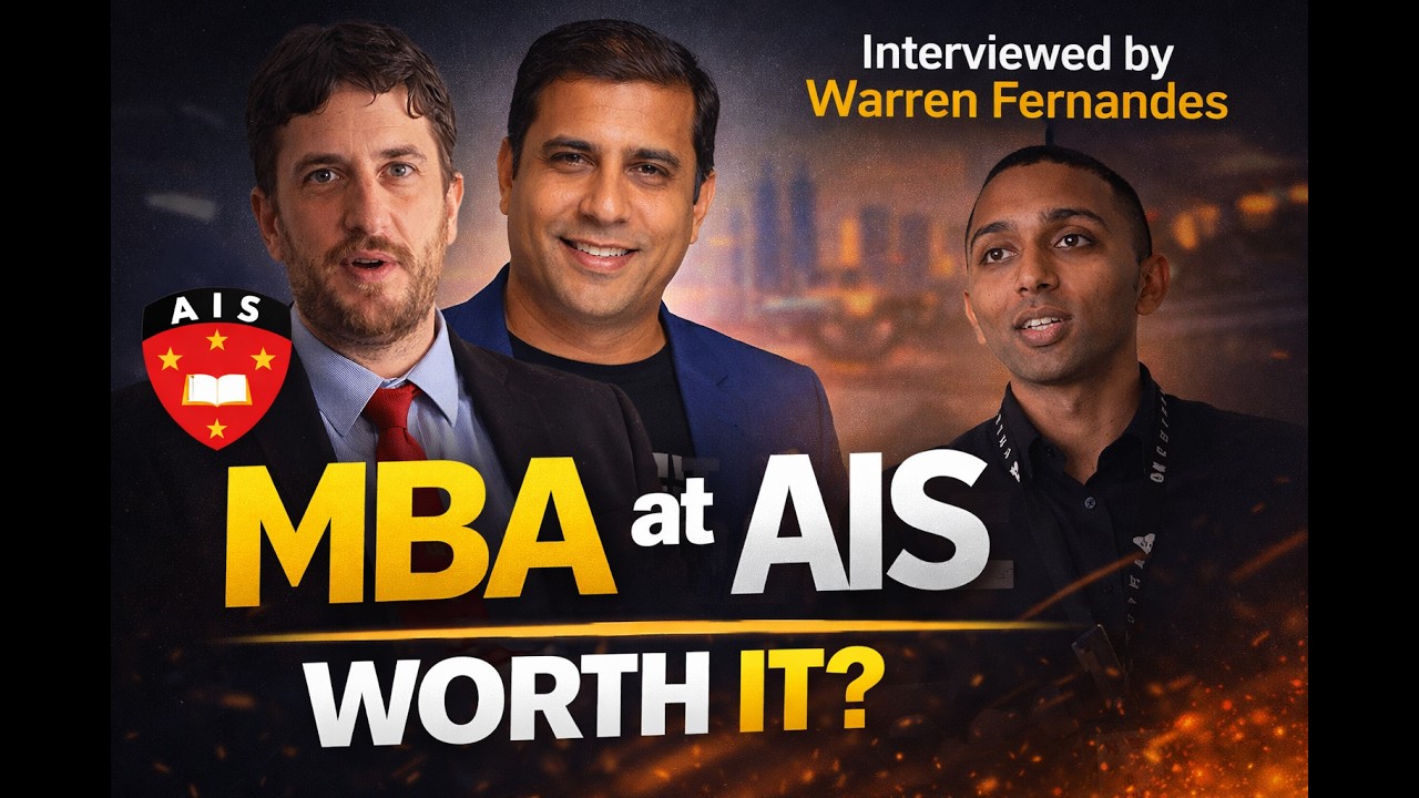 AIS MBA Explained | Faculty Insights + Student Experience - YouTube