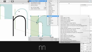 08 – Installing scripts in Glyphs