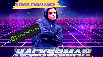 Hackthebox challenge - stego- Hackerman