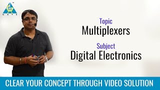 GATE Lecture on Conceptual Question On MUX (part 4) ( Digital Electronics ) (Hindi Language )