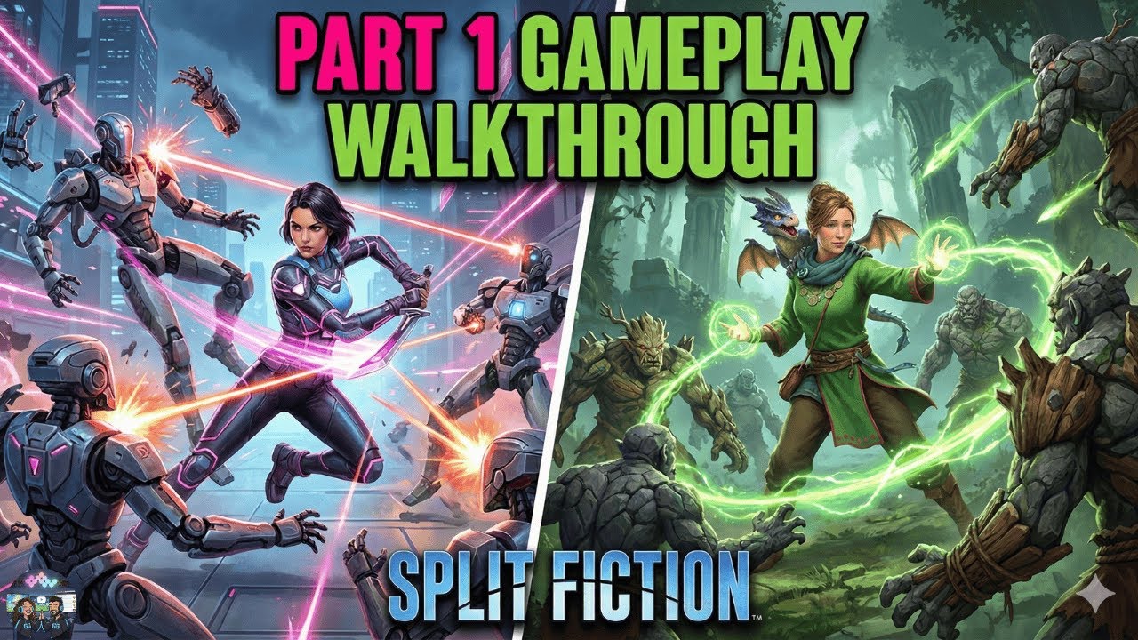 Split Fiction Part 1: TWO Worlds Collide 🌍