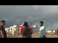 boxing work out at the beach!