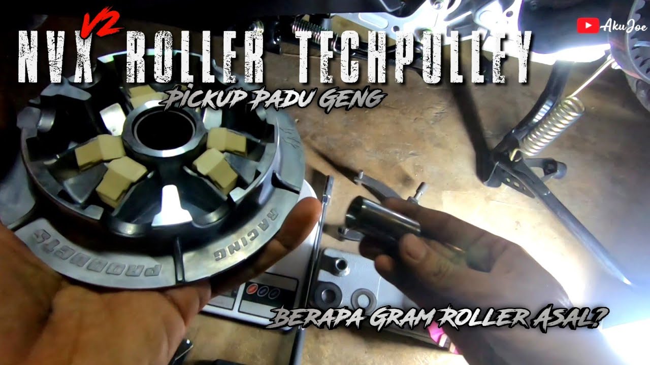 NVX V2 Tukar Roller Techpulley • Pickup Padu • @akujoe