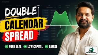 Double Calendar Spread Strategy 🔥 Kam Capital Safe Trading | Full Setup | Theta Gainers