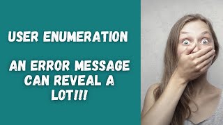 User Enumeration Attack