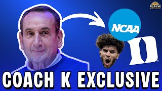Celebrity SPECIAL: Coach K on Duke, Cameron Boozer, the state of college basketball and MORE! | FIELD OF 68 Wealth