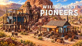 How To Build A GOLD MINE - Wild West Pioneers