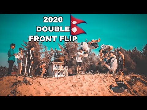 DO NOT TRY THIS AT HOME | 2020 DOUBLE FRONT FliP | BHUWAN RAI | NEPALI FLIPPER