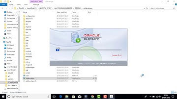 HOW TO DOWNLOAD AND INSTALL ORACLE SQL DEVELOPER 2018