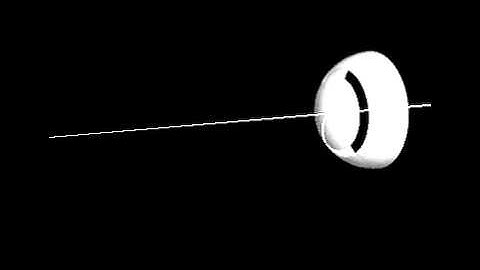 flow-motion coupled simulation of parachute with fixed support