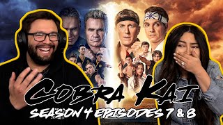 Cobra Kai Season 4 Ep 7 & Ep 8 First Time Watching! TV Reaction!!