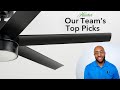 Hunters top ceiling fan picks  the solaria