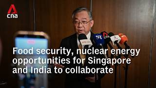 Singapore and India discuss bilateral cooperation on semiconductors, food security