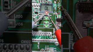 Shunt resistor Test #shorts #motherboardrepair