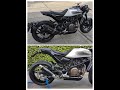 Husqvarna vitpilen 701 shark src 4 vs stock exhaust comparison