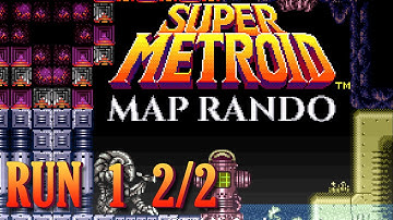 Super Metroid - Map Randomizer [Stream] German - Run 1 (2/2)