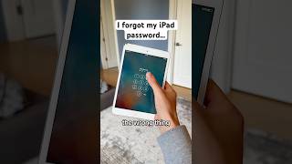 I forgot my iPad password… #ipad #apple #techtok