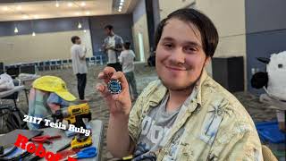 Day 2117 Tesla Ruby Robot Fighting Time Wealth
